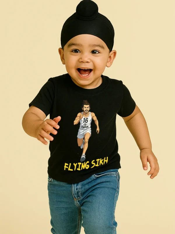 TRETZI Kids T-shirt - Milkha Singh