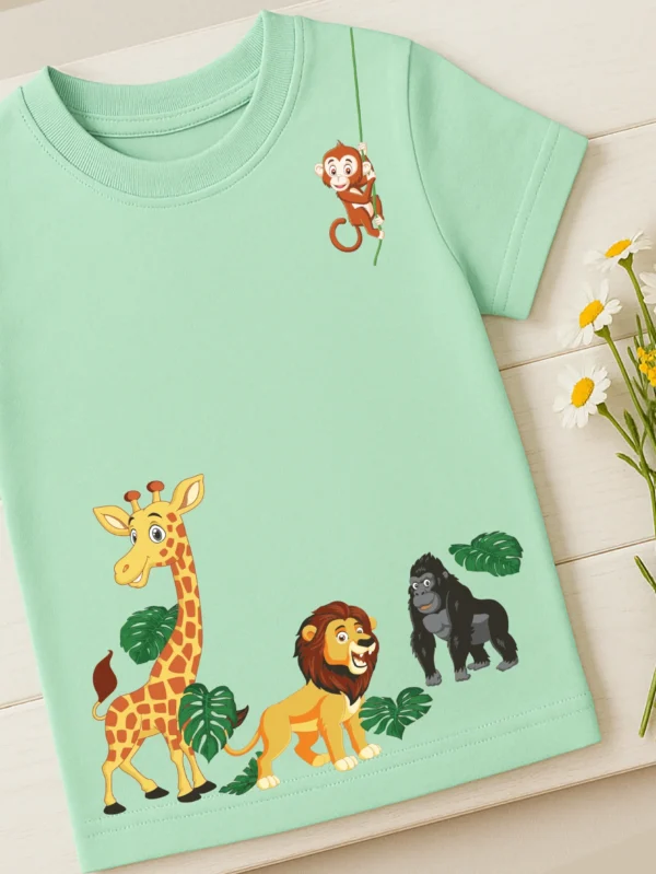 TRETZI Kids T-shirt - Jungle print